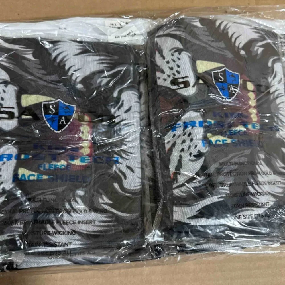 Salt Armour SA Company Kids Frost Tech Fleece Face Shield Mask Camo 10 Wholesale